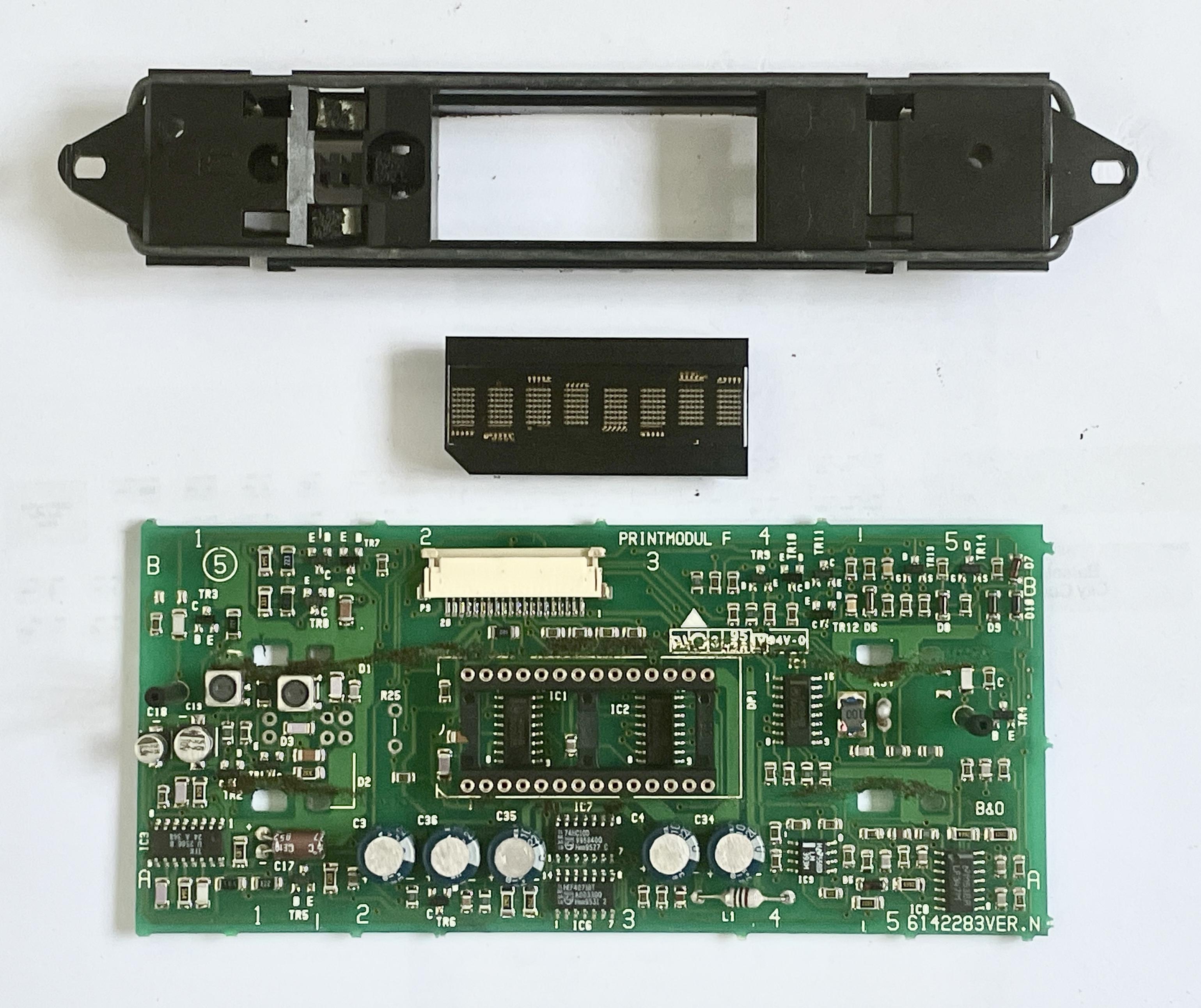 (8c) IR board - PCB & Panel & LCD seperated